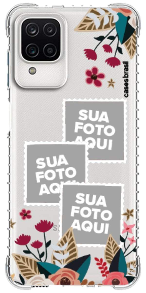 Capinha para Celular Recortes Floridos