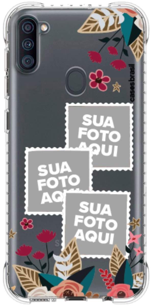 Capinha para Celular Recortes Floridos