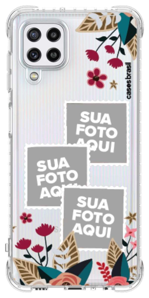 Capinha para Celular Recortes Floridos