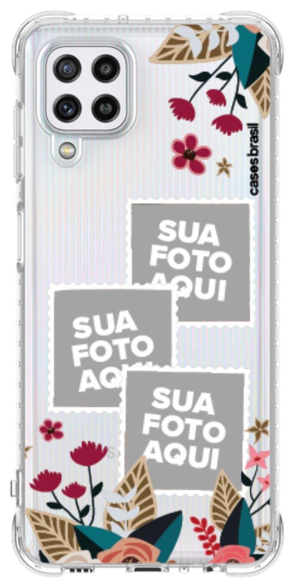 Capinha para Celular Recortes Floridos
