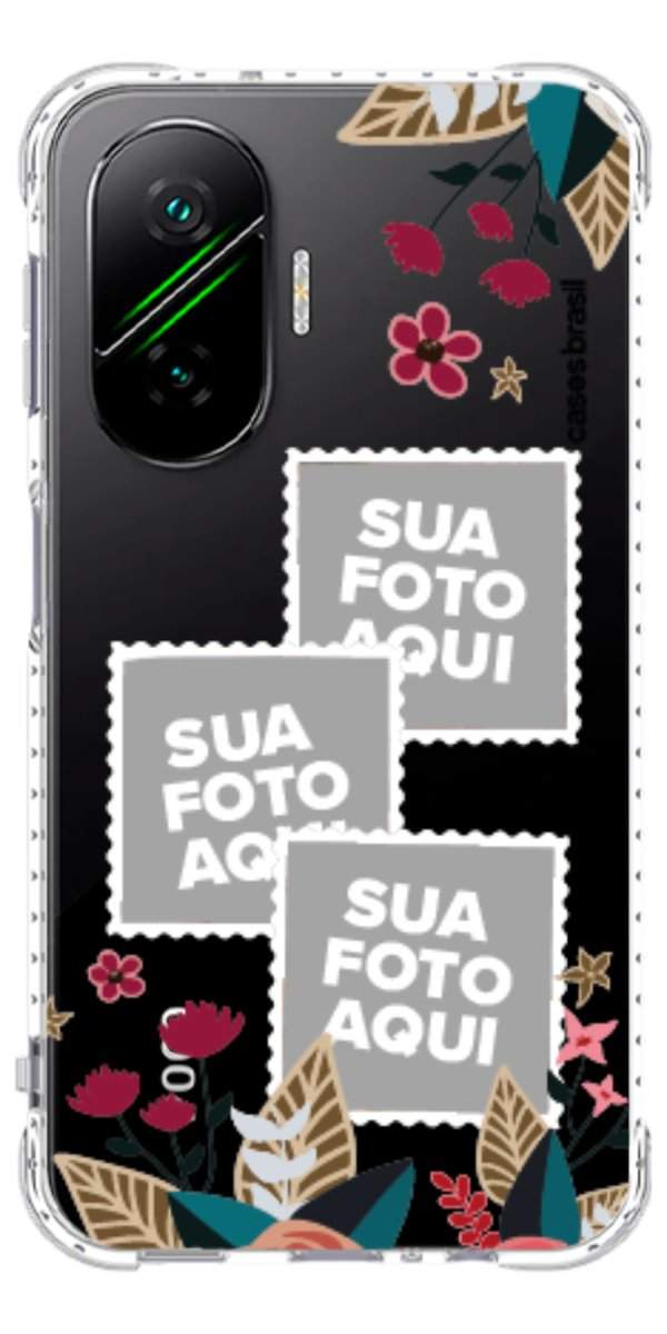 Capinha para Celular Recortes Floridos