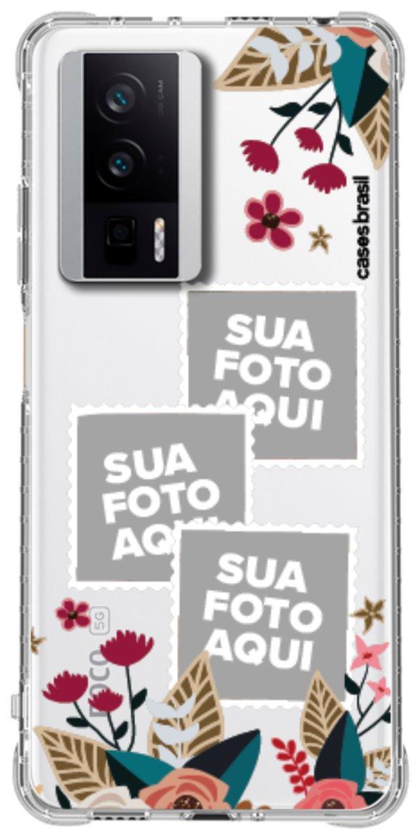 Capinha para Celular Recortes Floridos