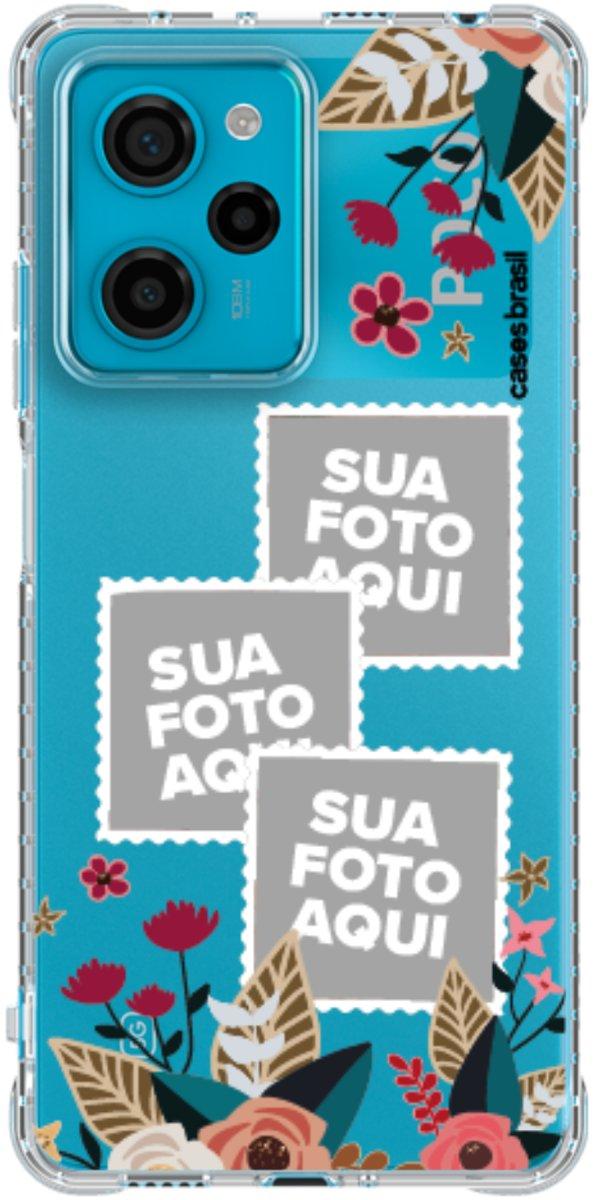 Capinha para Celular Recortes Floridos