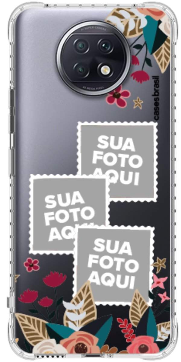 Capinha para Celular Recortes Floridos