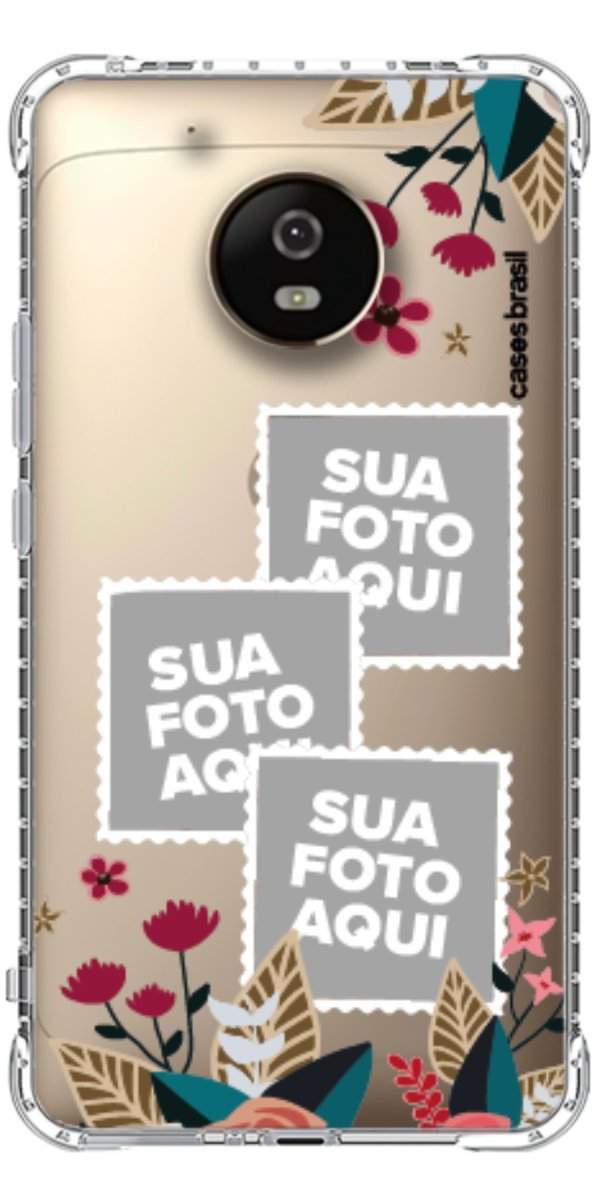 Capinha para Celular Recortes Floridos