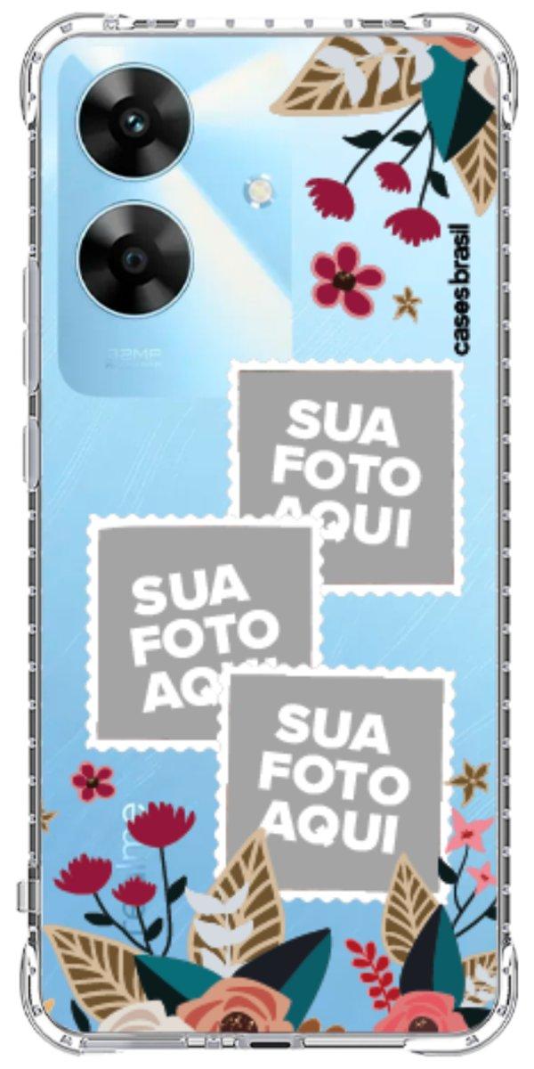 Capinha para Celular Recortes Floridos