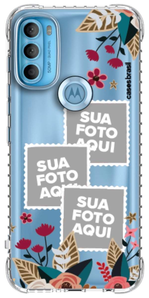 Capinha para Celular Recortes Floridos