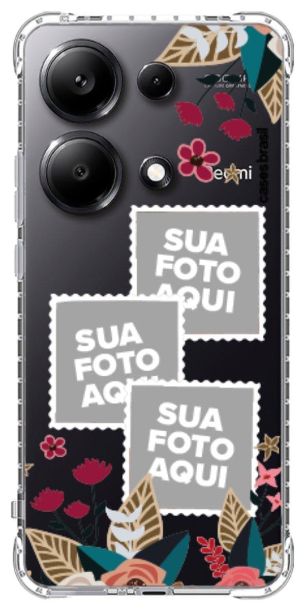 Capinha para Celular Recortes Floridos