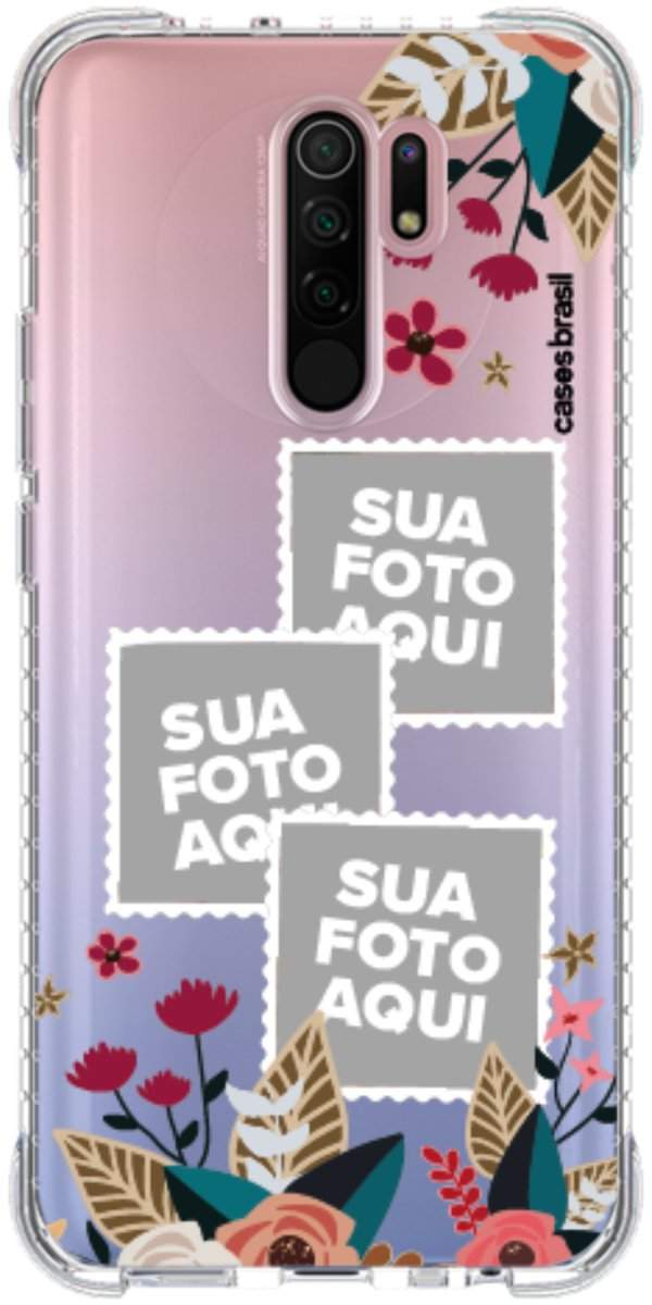 Capinha para Celular Recortes Floridos