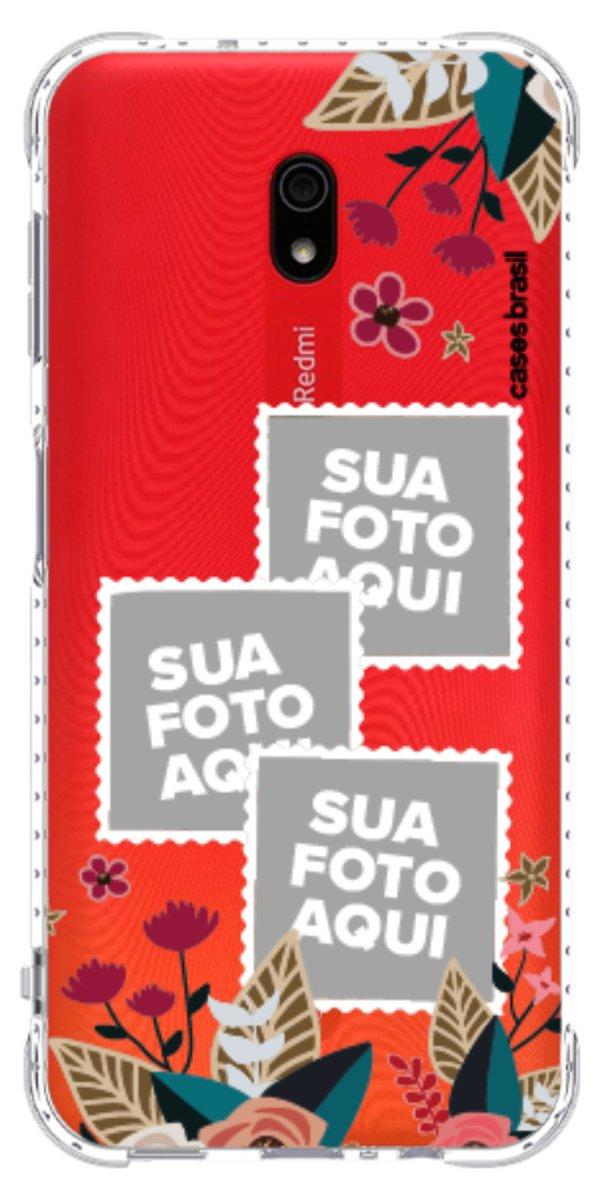 Capinha para Celular Recortes Floridos