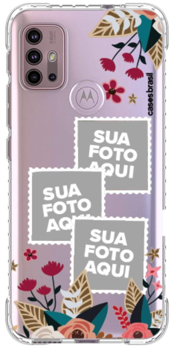 Capinha para Celular Recortes Floridos
