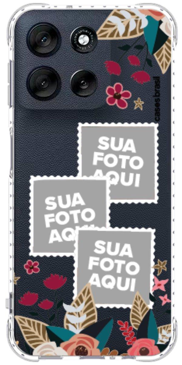 Capinha para Celular Recortes Floridos