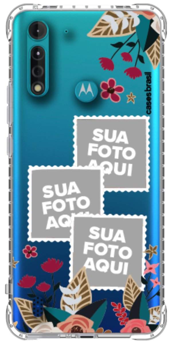 Capinha para Celular Recortes Floridos