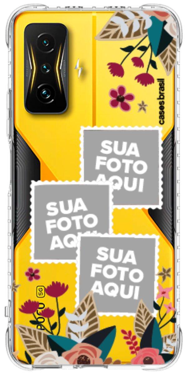 Capinha para Celular Recortes Floridos
