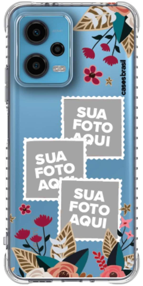 Capinha para Celular Recortes Floridos