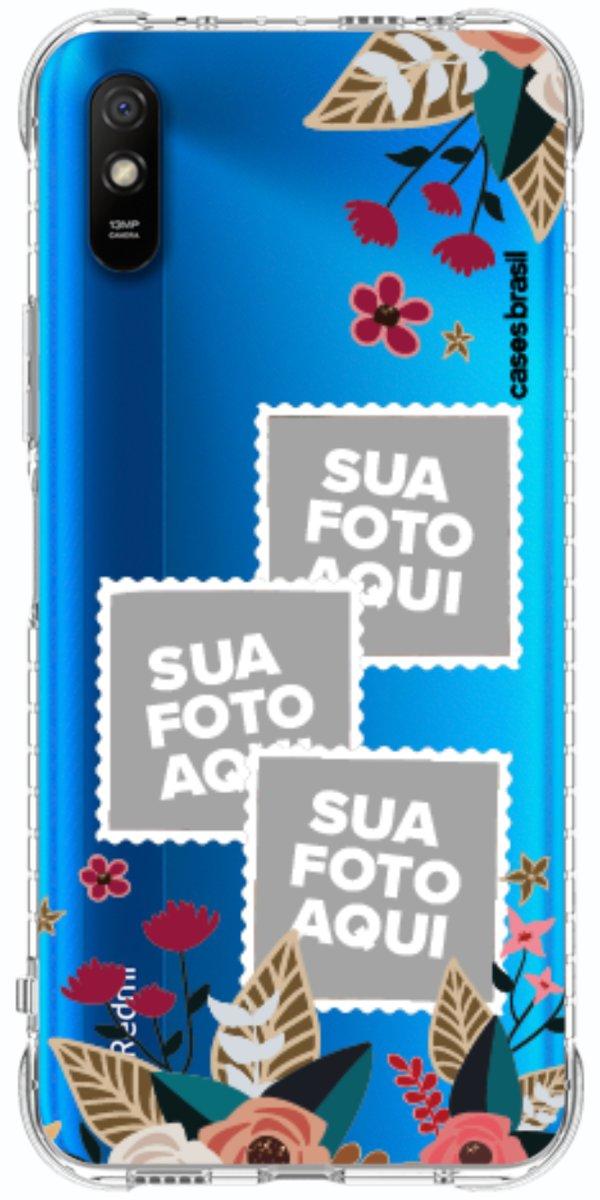 Capinha para Celular Recortes Floridos