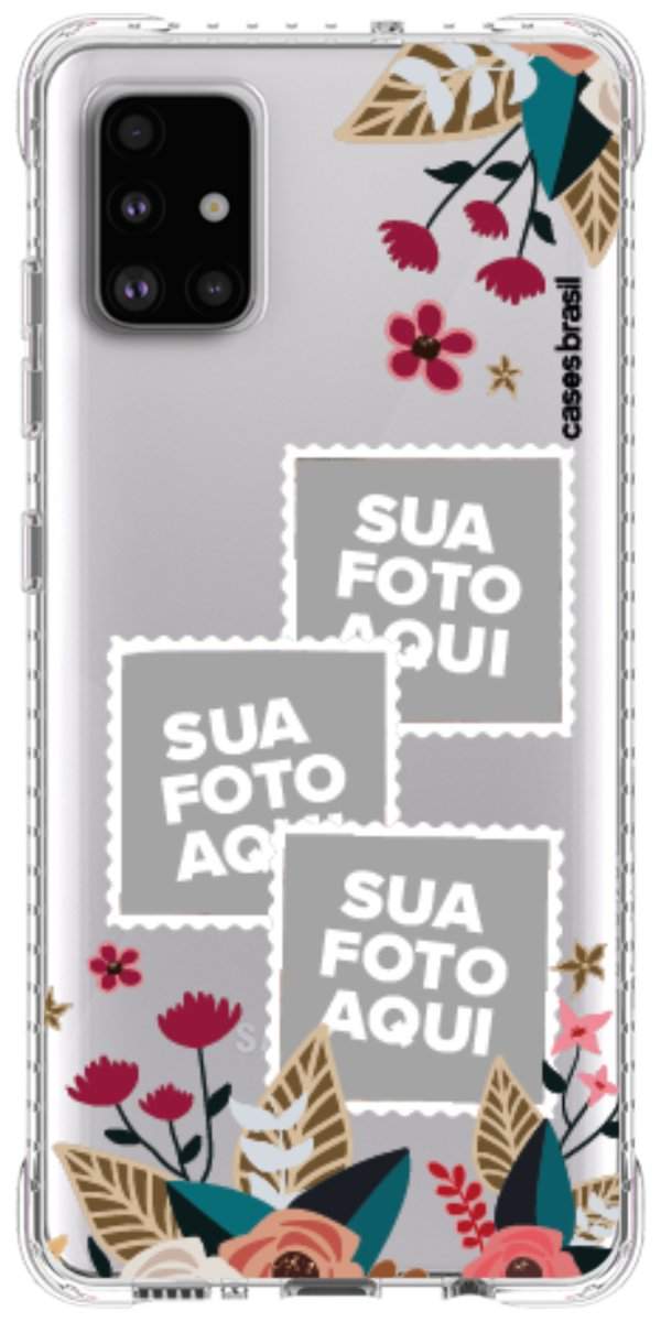 Capinha para Celular Recortes Floridos
