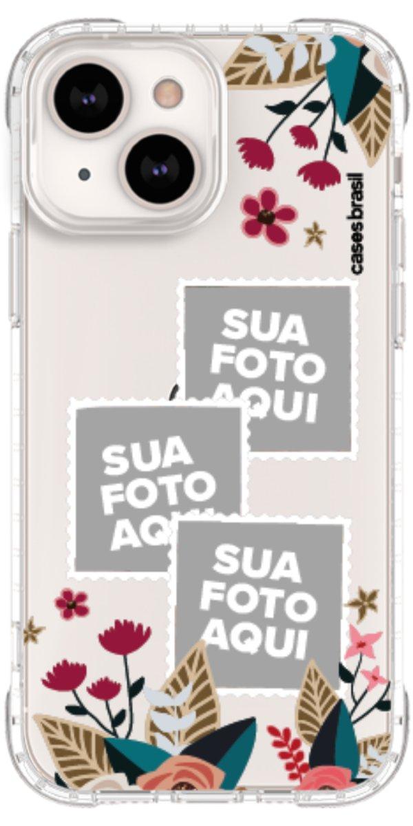 Capinha para Celular Recortes Floridos