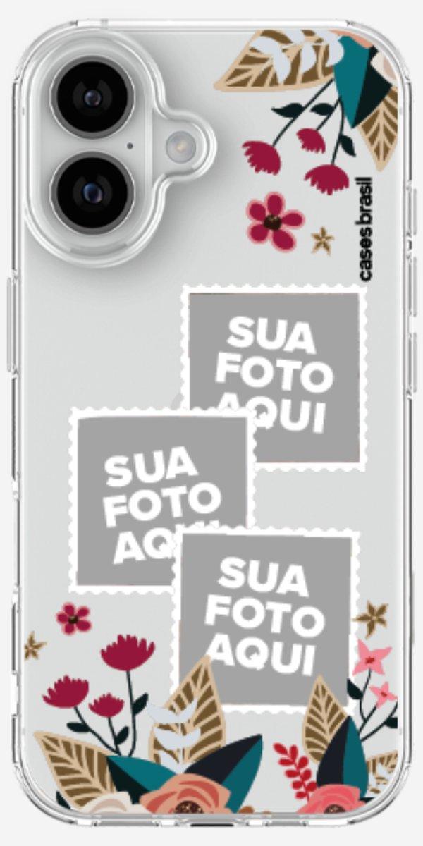 Capinha para Celular Recortes Floridos