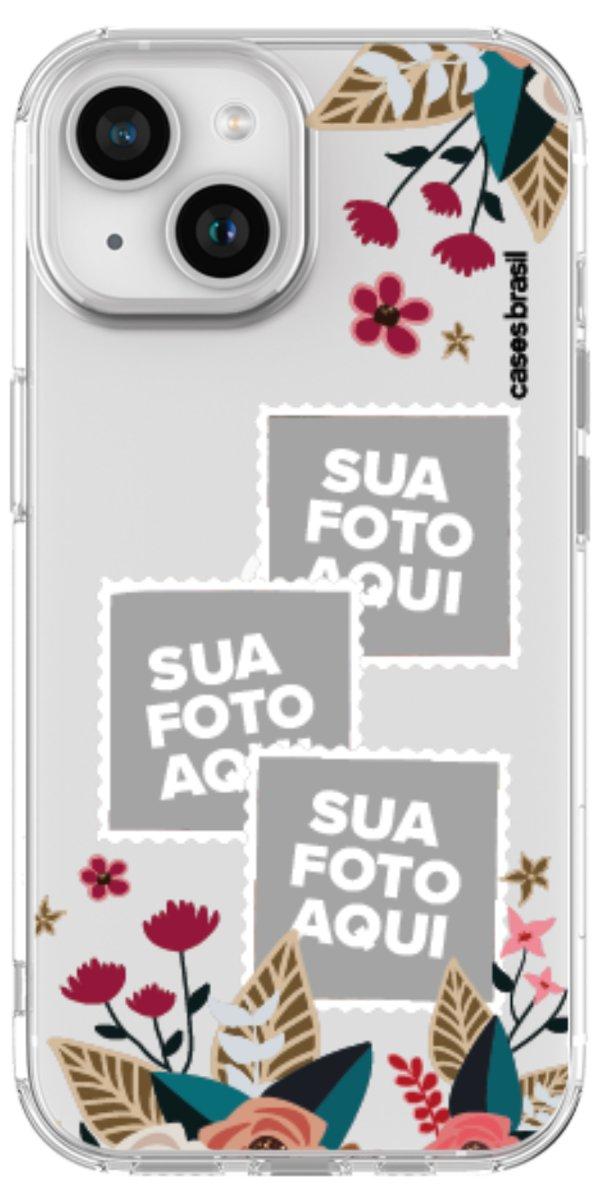 Capinha para Celular Recortes Floridos
