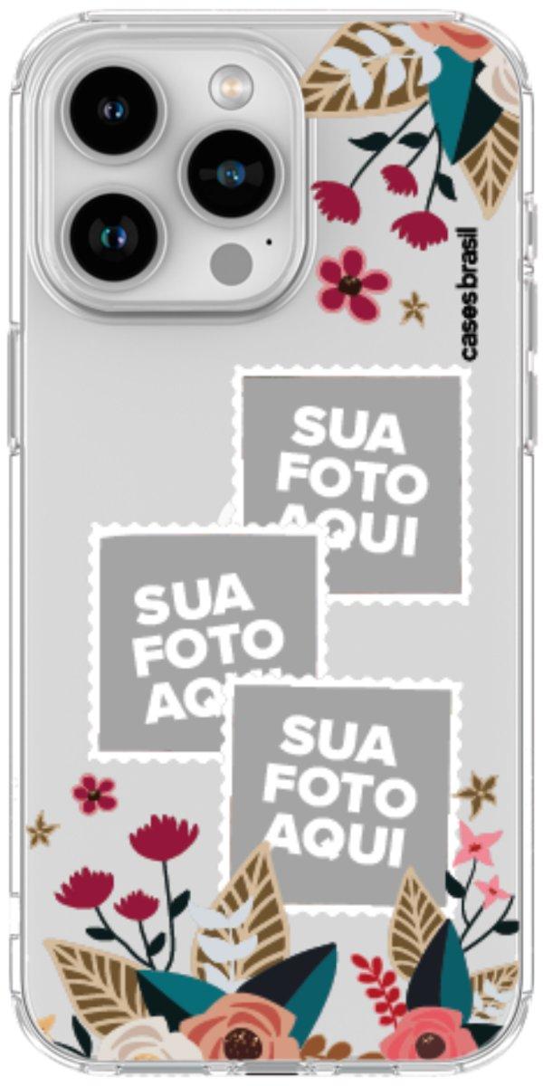 Capinha para Celular Recortes Floridos