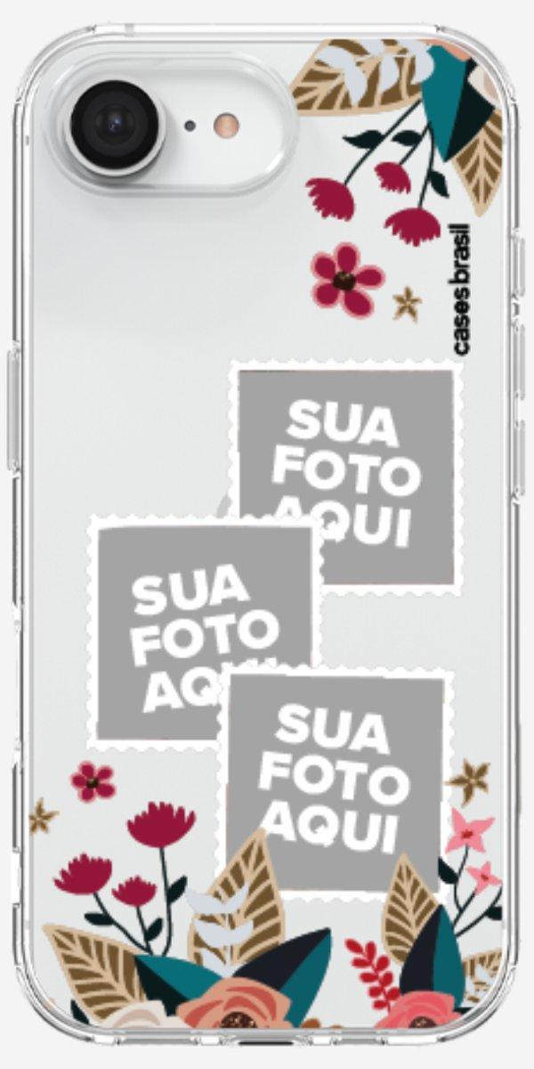 Capinha para Celular Recortes Floridos