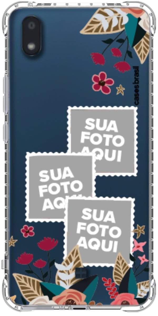 Capinha para Celular Recortes Floridos