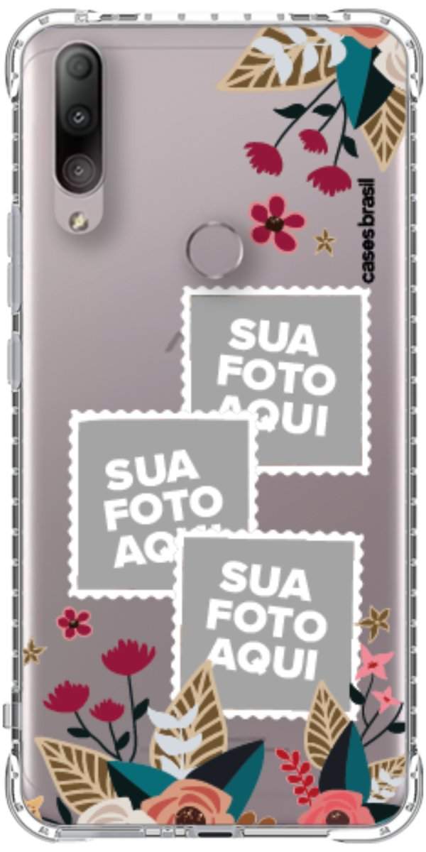 Capinha para Celular Recortes Floridos