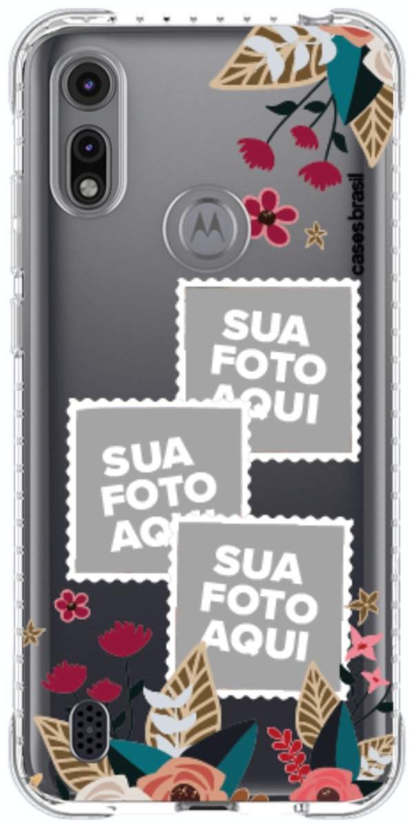 Capinha para Celular Recortes Floridos