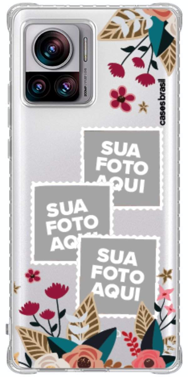 Capinha para Celular Recortes Floridos