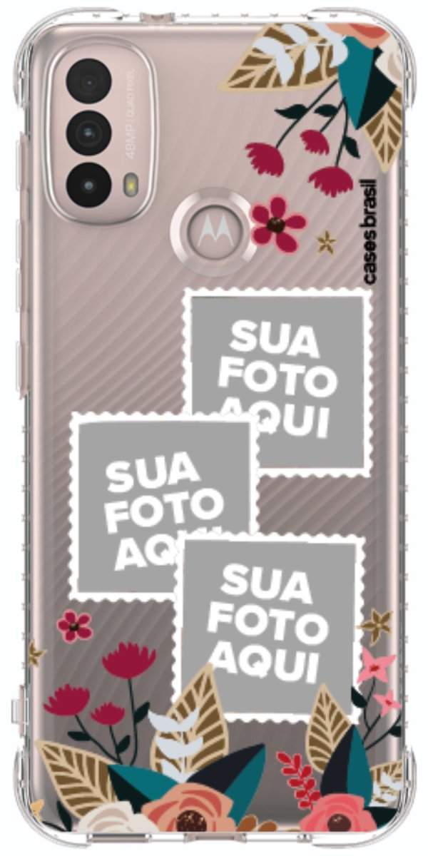 Capinha para Celular Recortes Floridos