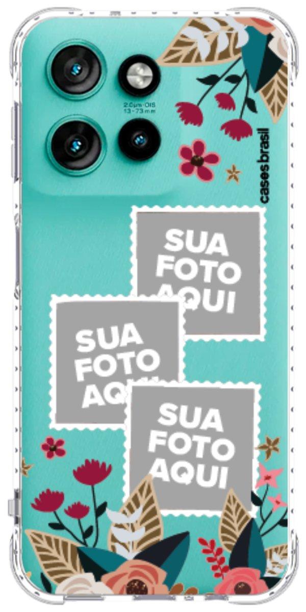 Capinha para Celular Recortes Floridos