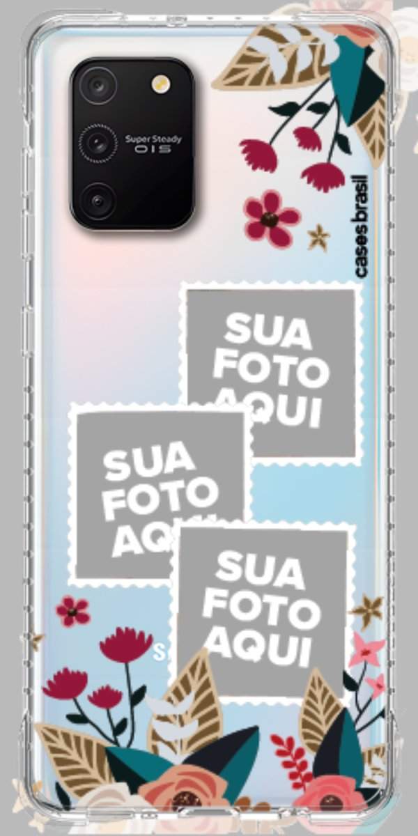 Capinha para Celular Recortes Floridos