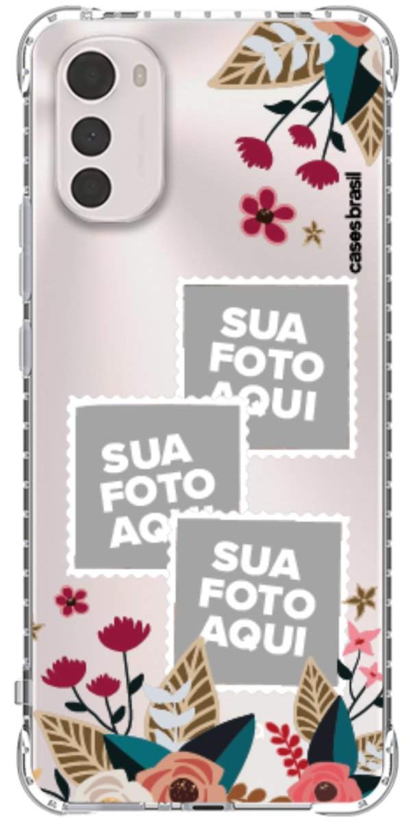Capinha para Celular Recortes Floridos