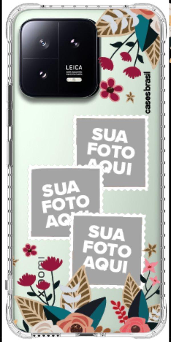 Capinha para Celular Recortes Floridos