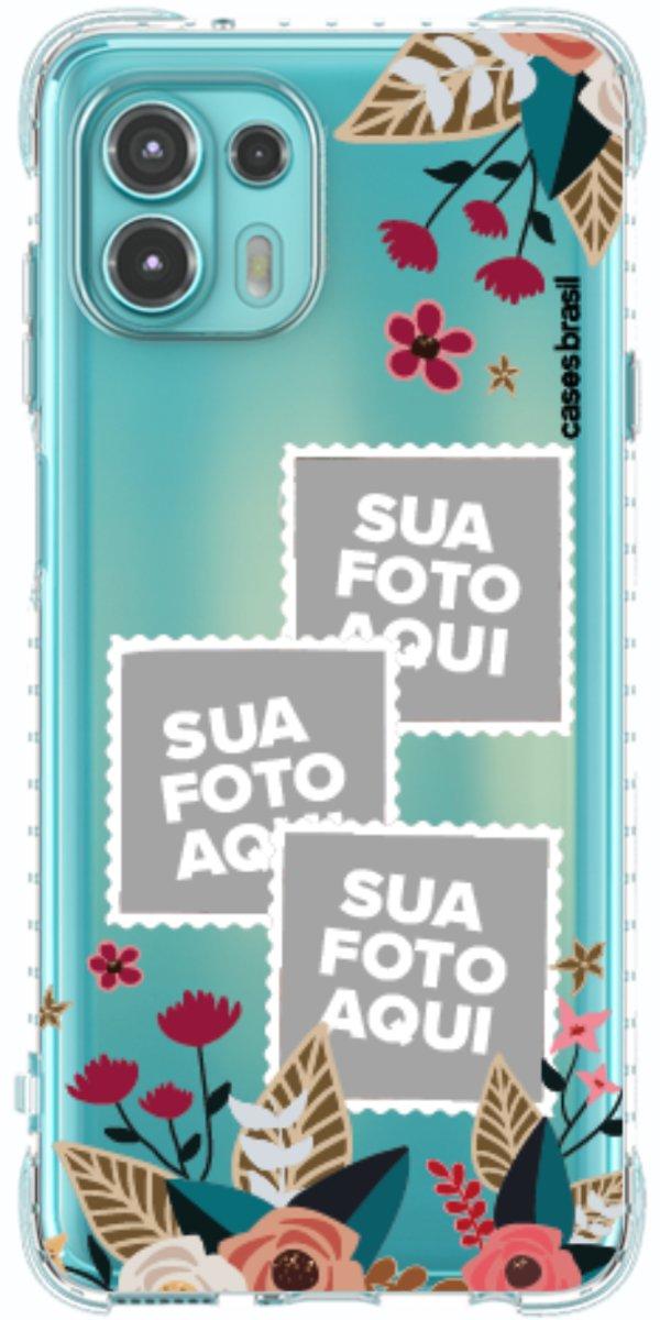 Capinha para Celular Recortes Floridos