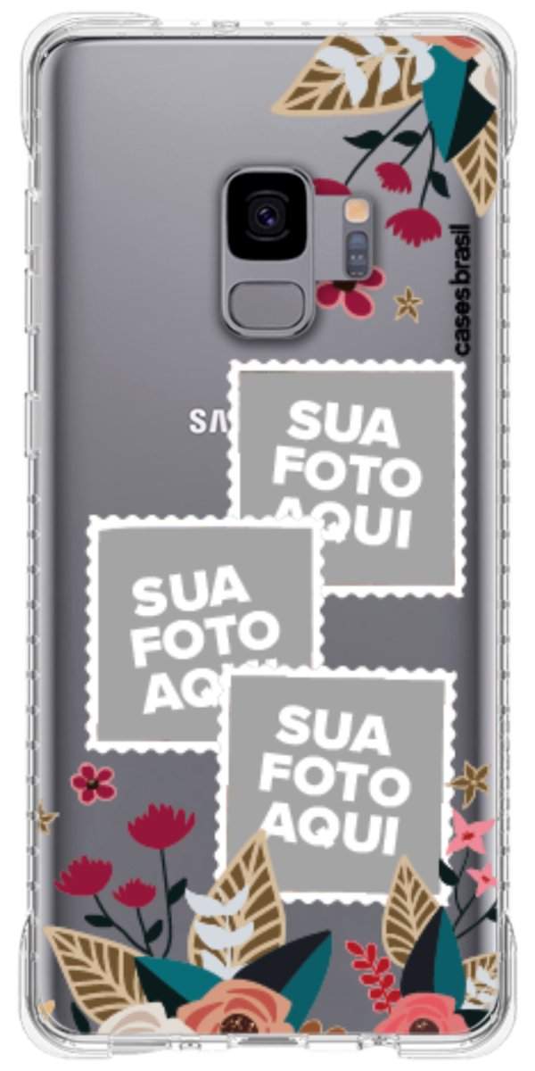 Capinha para Celular Recortes Floridos