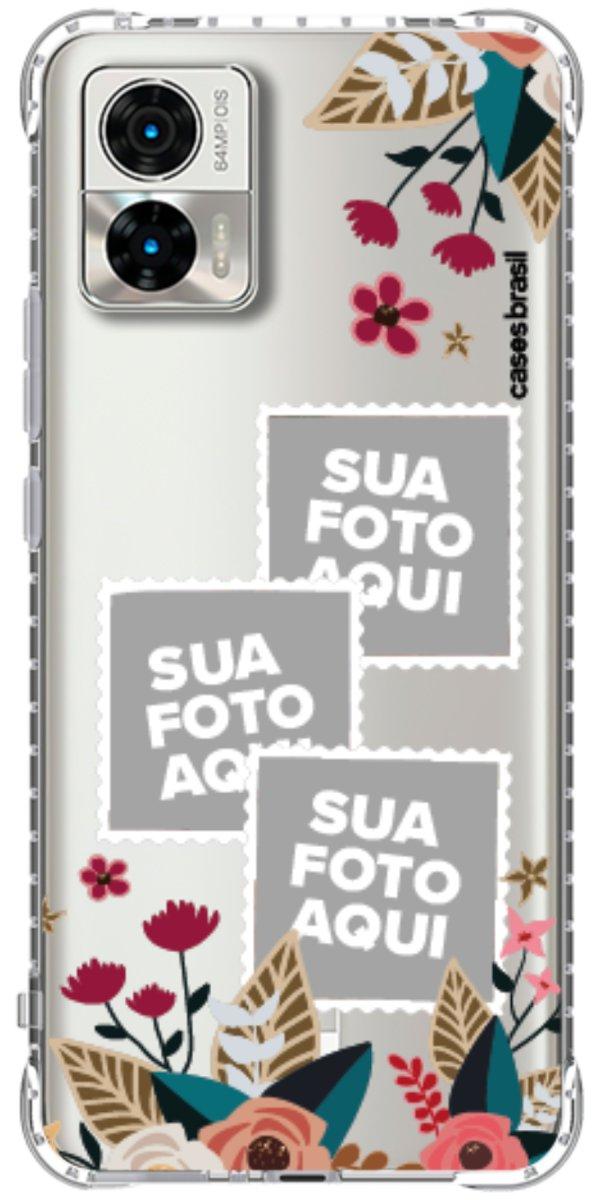 Capinha para Celular Recortes Floridos
