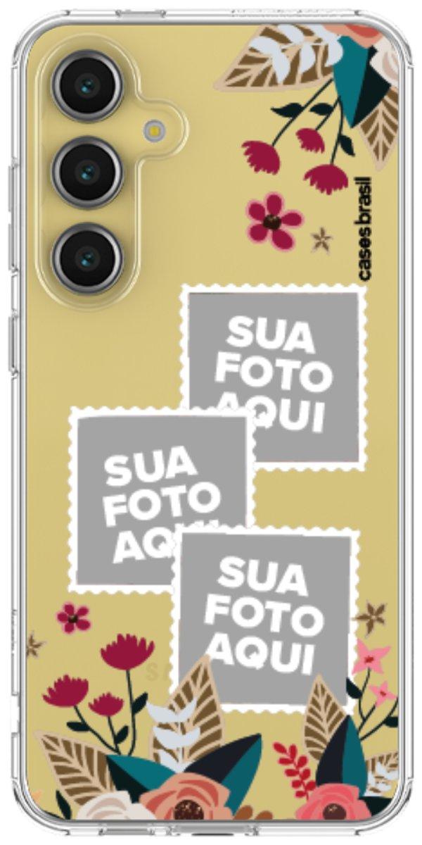 Capinha para Celular Recortes Floridos