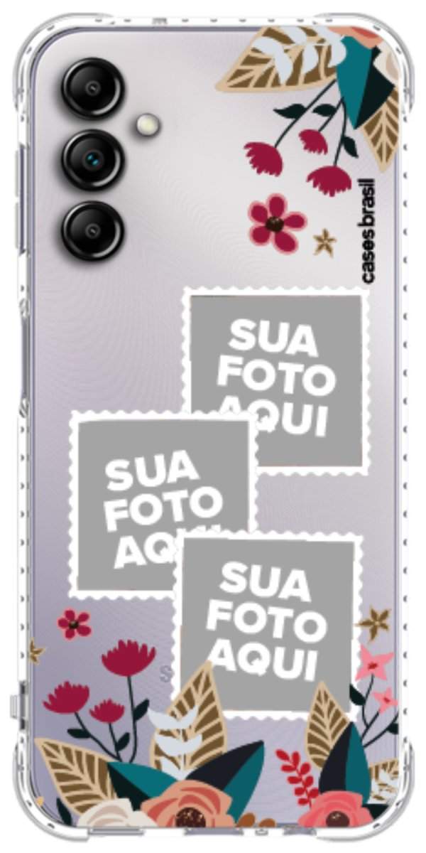 Capinha para Celular Recortes Floridos