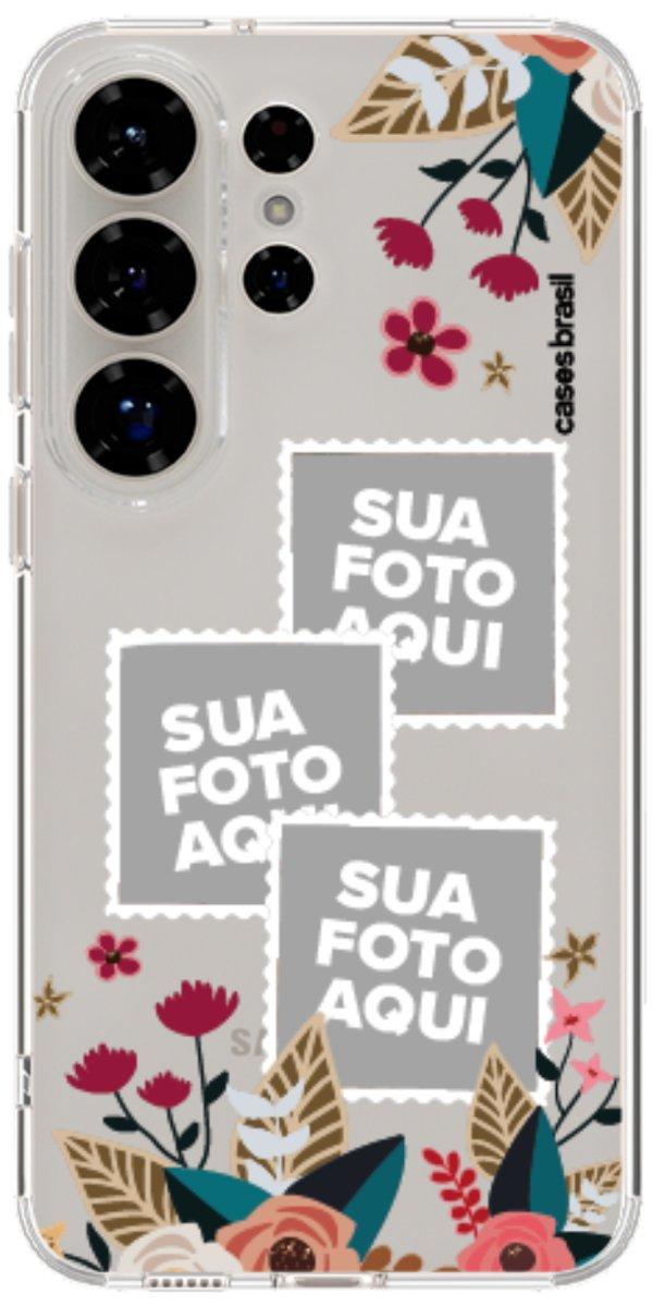 Capinha para Celular Recortes Floridos