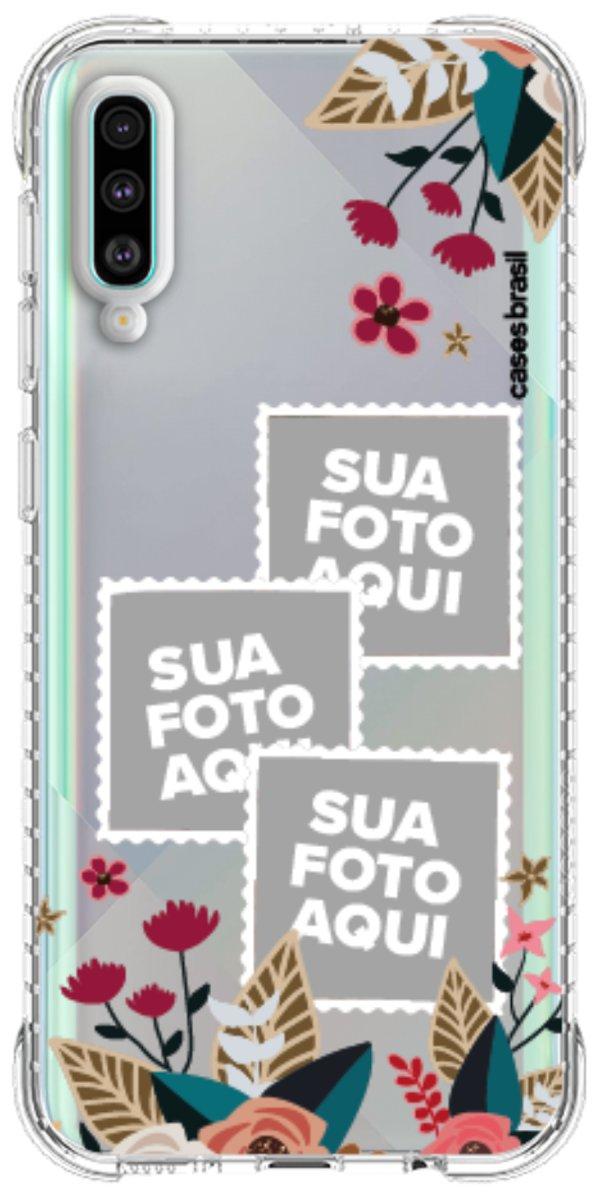 Capinha para Celular Recortes Floridos