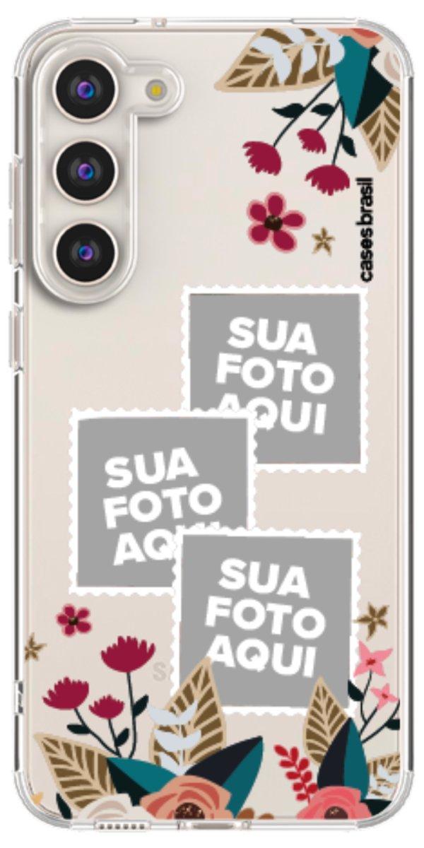 Capinha para Celular Recortes Floridos