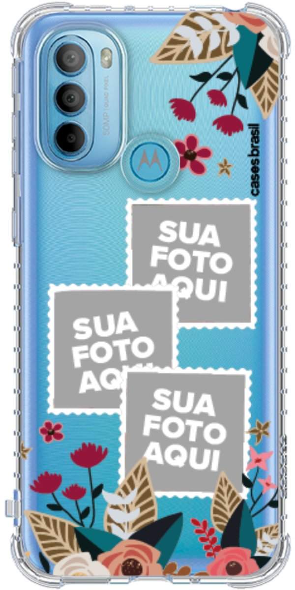 Capinha para Celular Recortes Floridos