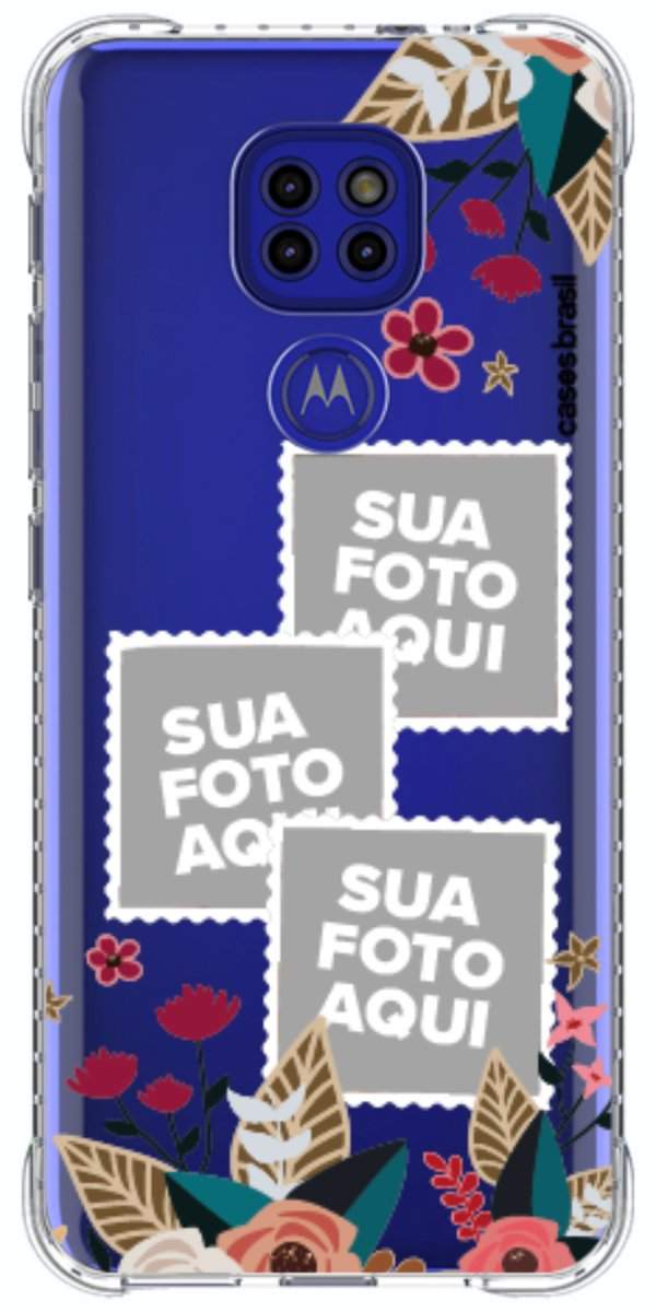 Capinha para Celular Recortes Floridos