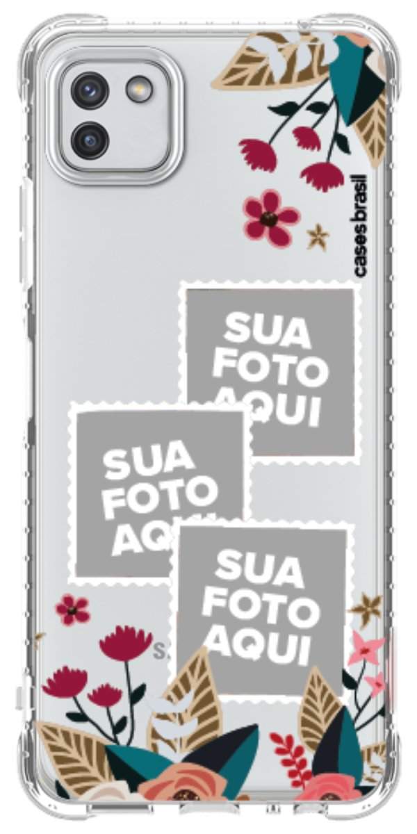 Capinha para Celular Recortes Floridos
