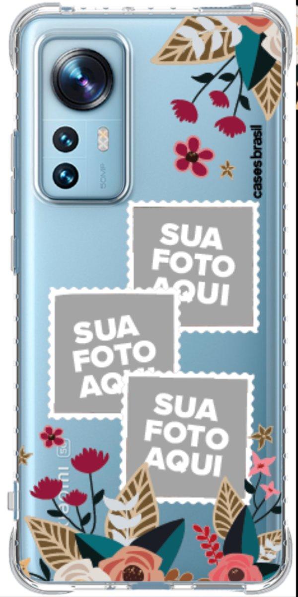 Capinha para Celular Recortes Floridos