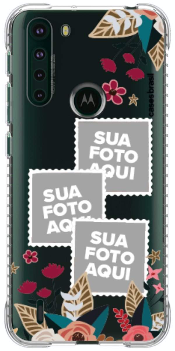 Capinha para Celular Recortes Floridos
