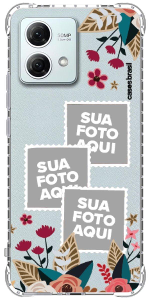 Capinha para Celular Recortes Floridos