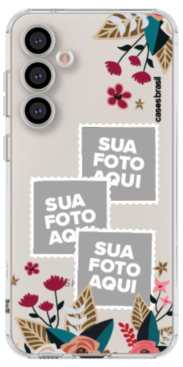 Capinha para Celular Recortes Floridos